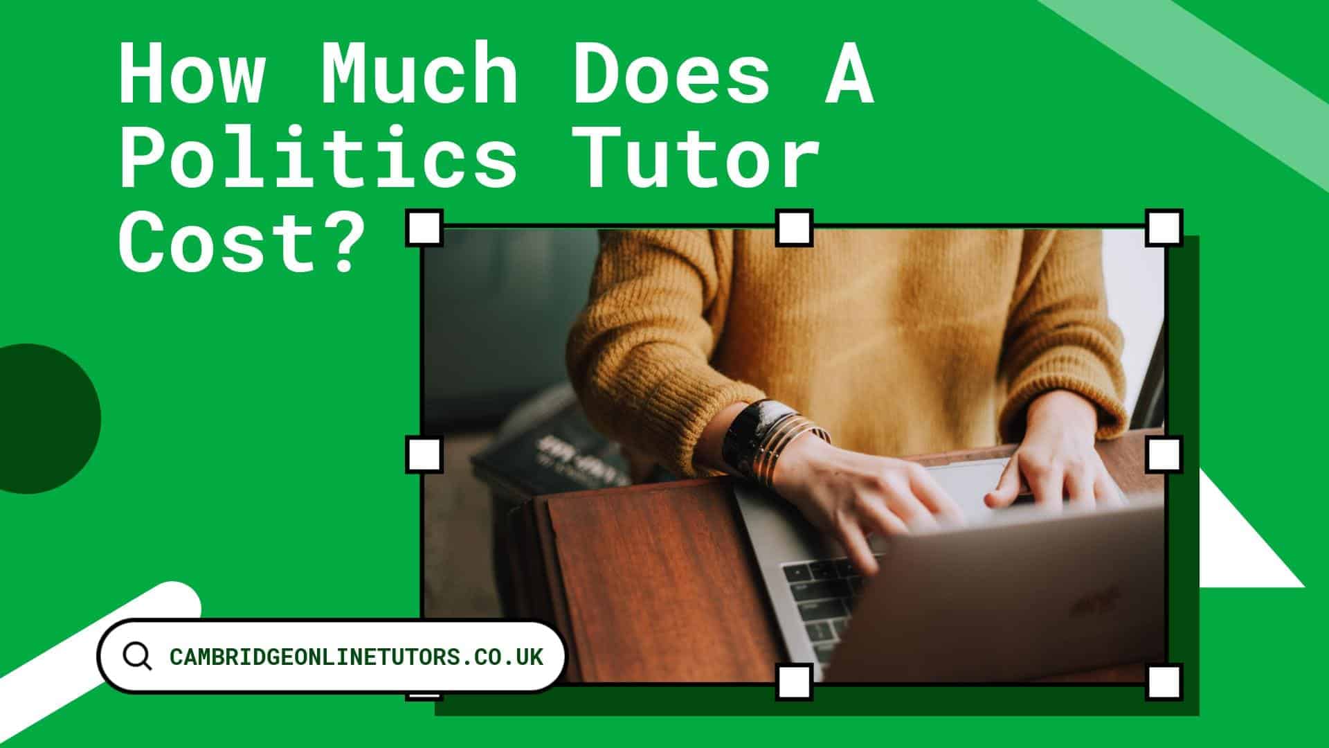 How Much Does A Politics Tutor Cost Graphic