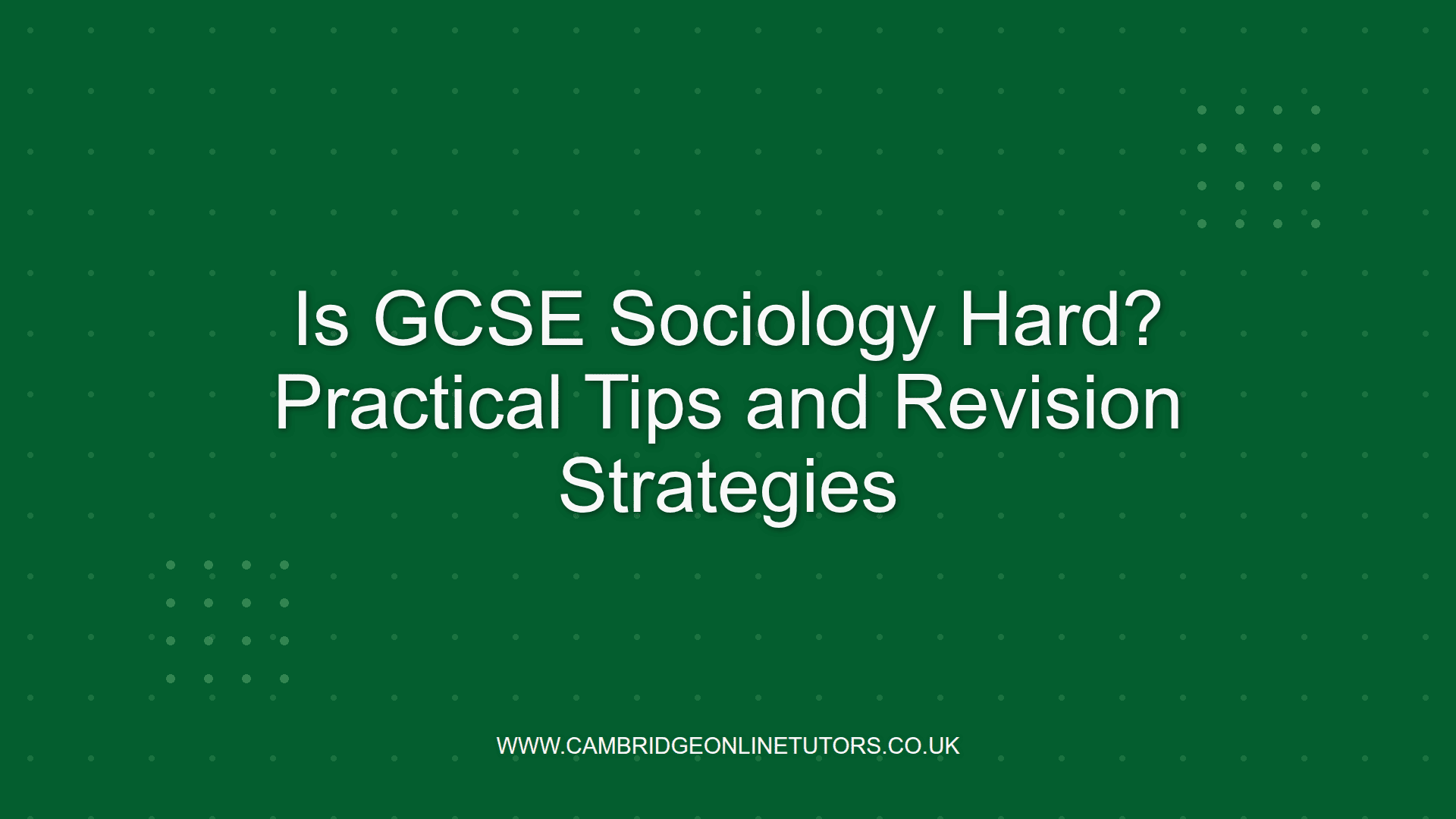 Cambridge Online Tutors