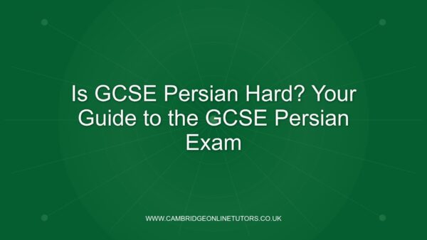 Is GCSE Persian Hard Graphic