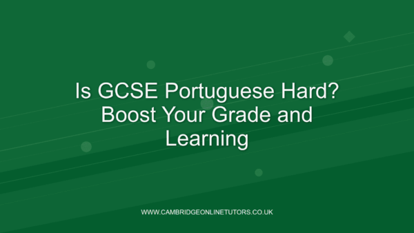 Is GCSE Portuguese Hard Graphic