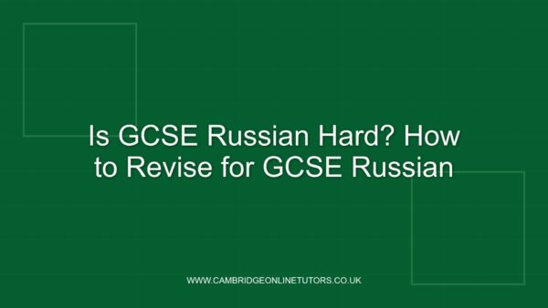 Is GCSE Russian Hard