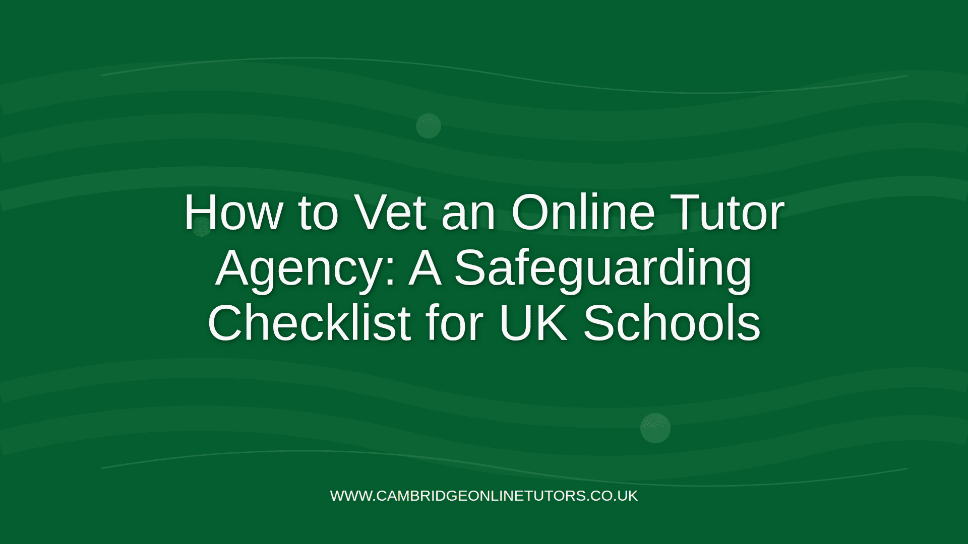 Cambridge Online Tutors